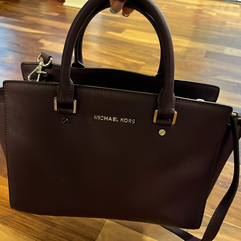 Michael Kors Purple /Plum tote